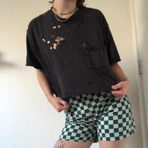 Classic cropped punk shirt dickies